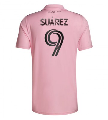 Inter Miami Luis Suarez #9 Primera Equipación 2023-24 Manga Corta